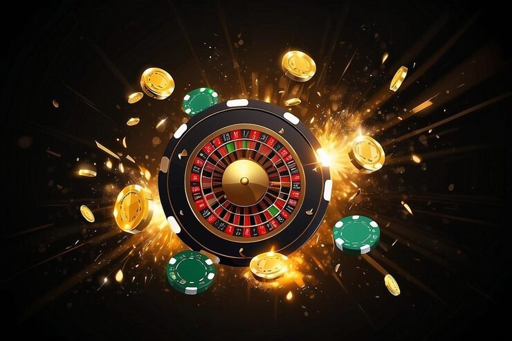 Galactic Gems mobile slot payout table and bet adjustment interface